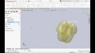 Conception 12 3D de pièce sur Solidworks [upl. by Havstad]