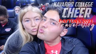 Daytona 2021  Navarro Cheer travel vlog [upl. by Drarig]