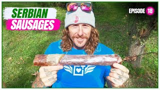 Serbian Sausages  Van Life Vlog [upl. by Ahsimaj]