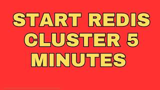 Redis Cluster Setup stepbystep  The TechFlow [upl. by Oflunra300]