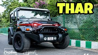 Modified Mahindra Thar With Custom Accessories By Modsters AutomotiveMotoMahalBest Modified Thar [upl. by Atteynod564]