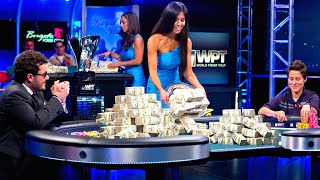 ALL IN for 15650000 Pot at WPT Borgata Poker Open FINAL TABLE [upl. by Hannasus481]