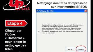 UPrint nettoyage des têtes dimpression pour EPSON [upl. by Hubing]