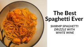 How to make spaghetti with White wine The best spaghetti dish ever [upl. by Trellas]