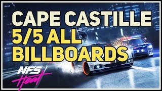 All Billboards Cape Castille NFS Heat [upl. by Haela]