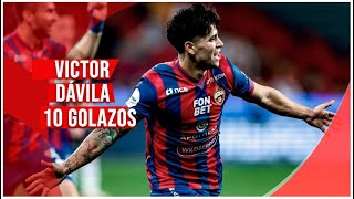 Víctor Dávila  10 Golazos [upl. by Nitsirc]