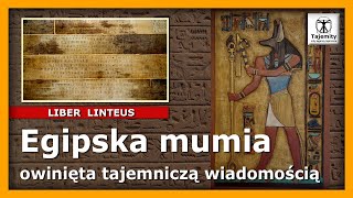 Egipska mumia owinięta tajemniczą wiadomością [upl. by Dera]