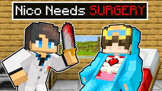 Nico NEEDS SURGERY in Minecraft [upl. by Rosana623]