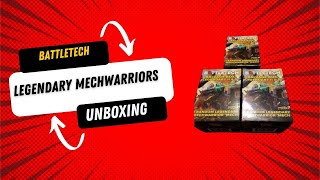 Battletech  Legendary Mechwarriors Unboxing [upl. by Burdelle996]