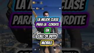 LA MEJOR CLASE PARA LA CORDITE EN CALL OF DUTY MOBILE CODIGO Cordite1C2B3A4C9A codmobile codm [upl. by Madra167]