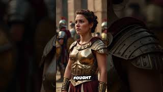 Female Gladiators The Fierce Gladiatrices of Ancient Rome shorts [upl. by Rainer]