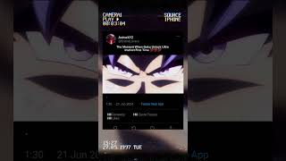 The Moment When Goku Unlock Ultra instinct First Time 👿👿💯 [upl. by Teerell]