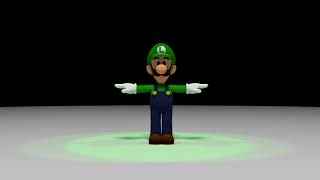 Luigi TPoses for 10 Hours [upl. by Melville699]