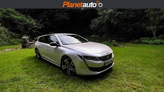 Peugeot 508 SW Estate 2019 GT Line Review and Road Test [upl. by Eihctir640]