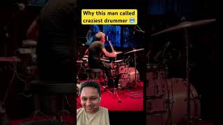 Craziest drum solo 🥶 drums drummer drumsolo [upl. by Secilu]