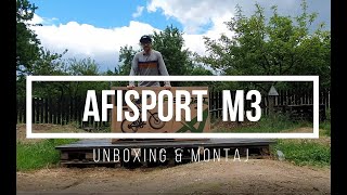 AFISport M3 unboxing și montaj  cum se face [upl. by Eitsrik]