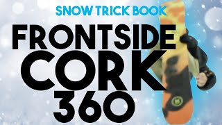 Frontside cork 360 indy grab  Snow Trick Book [upl. by Niwroc]