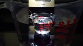 Flash boiling superheated distilled water [upl. by Grindlay]