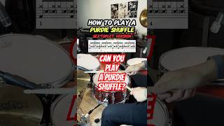 How to Play a Purdie Shuffle Drum Lesson drums [upl. by Kiker]