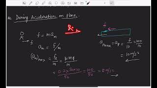 MINIMISING RUN TIME ON PLANK  NLM FRICTION  KINEMATICS  INTERESTING PROBLEM [upl. by Lorenzo377]