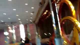 Autosled Rollercoaster POV Galaxyland West Edmonton Mall Edmonton Alberta [upl. by Cristal]