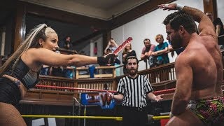 Free Match Allysin Kay vs Joey Ryan  Greektown Wrestling [upl. by Tullius]