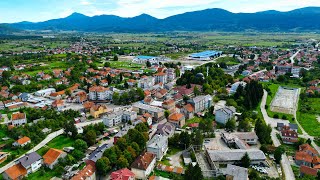 Bosanski Petrovac iz zraka  Dronba za N1 [upl. by Aymahs]