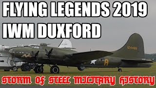 Flying Legends 2019 Duxford Air Museum [upl. by Ahsieat1]