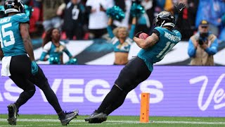 The Jaguars cap London tour with a victory over Patriots 3216 [upl. by Adnohr754]