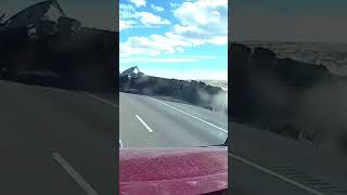 Dashcam footage captures moment semitruck overturns in Idaho driving dashcam idaho crash [upl. by Victoir456]