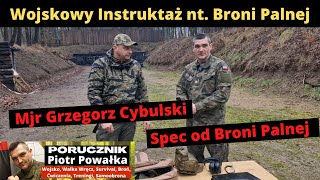 Wojskowy Instruktaż Na Strzelnicy Posługiwanie Się Pistoletem Bronią Gładkolufową Karabinkiem [upl. by Adelice569]