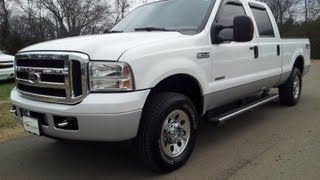 SOLD2007 FORD F250 CREWCAB 4X4 XLT 60 DIESEL 1 OWNER FX4 156quotWB FORD OF MURFREESBORO 8884391265 [upl. by Nya]