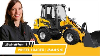 Schäffer Wheel Loader 2445 S – Walkaround EN [upl. by Ailyt]