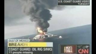 quotKnowingquot movie and the Oil Rig Explosion in the Gulf of Mexico 2010avi [upl. by Nnyleimaj]