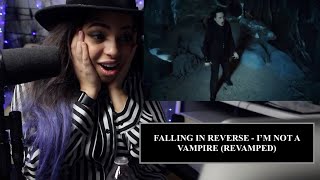 Music Teacher Reacts to FALLING IN REVERSE  Im Not A Vampire Revamped [upl. by Raddy]