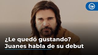 ¿Le quedó gustando Juanes habla de su debut como actor [upl. by Sadiras]