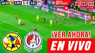 América vs San Luis en vivo🔴🔴 Ver Hoy América vs Atl San Luis Jornada 13 Liga MX 2024 resumen [upl. by Lidia]