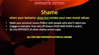 DBT Peer Connections Ep 4c – Emotion Regulation Opposite Action [upl. by Ahsias]