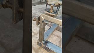 90 digree technic welding fabrication workout hardwork squaretube [upl. by Reitrac732]