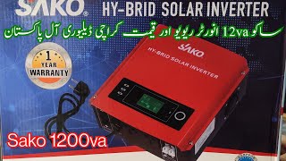 Sako 1200va Inverter Price amp Review Karachi  Sako Hybrid Inverter Pakistan [upl. by Zielsdorf]