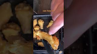 Air Fryer Chicken Wings From Frozen superbowl recipe [upl. by Andra]