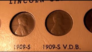 Complete Lincoln Cent Collection in Dansco Album  1909S VDB [upl. by Kennett]