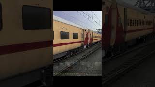 Train on X Tracks shorts shortsfeed [upl. by Eelatsyrc]