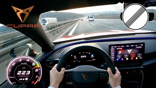 2024 Cupra Formentor EHybrid 245PS TOP SPEED GERMAN AUTOBAHN DRIVE POV [upl. by Charyl]