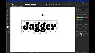 Adobe Illustrator Making a Name with an Offset Path [upl. by Wyne]