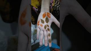 instant Mehndi Within how much minutes will we get this colour mehndi festival shorts [upl. by Auqinot641]