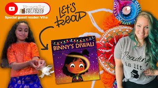 Binny’s Diwali Literally Cultured Read Aloud [upl. by Adelind]