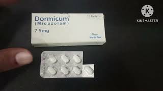 Dormicum 5mg Tablet Uses in Urdu Dormicum 75mg Tablet Uses Midazolam Dormicum Injection Uses [upl. by Gathard13]