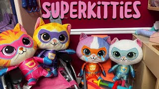 SuperKitties Toys Go To The Doctor  Ginny Sparks Buddy and Bitsy [upl. by Stockton]