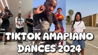 Best of Amapiano Dance Challenges 2024 [upl. by Ymrots521]